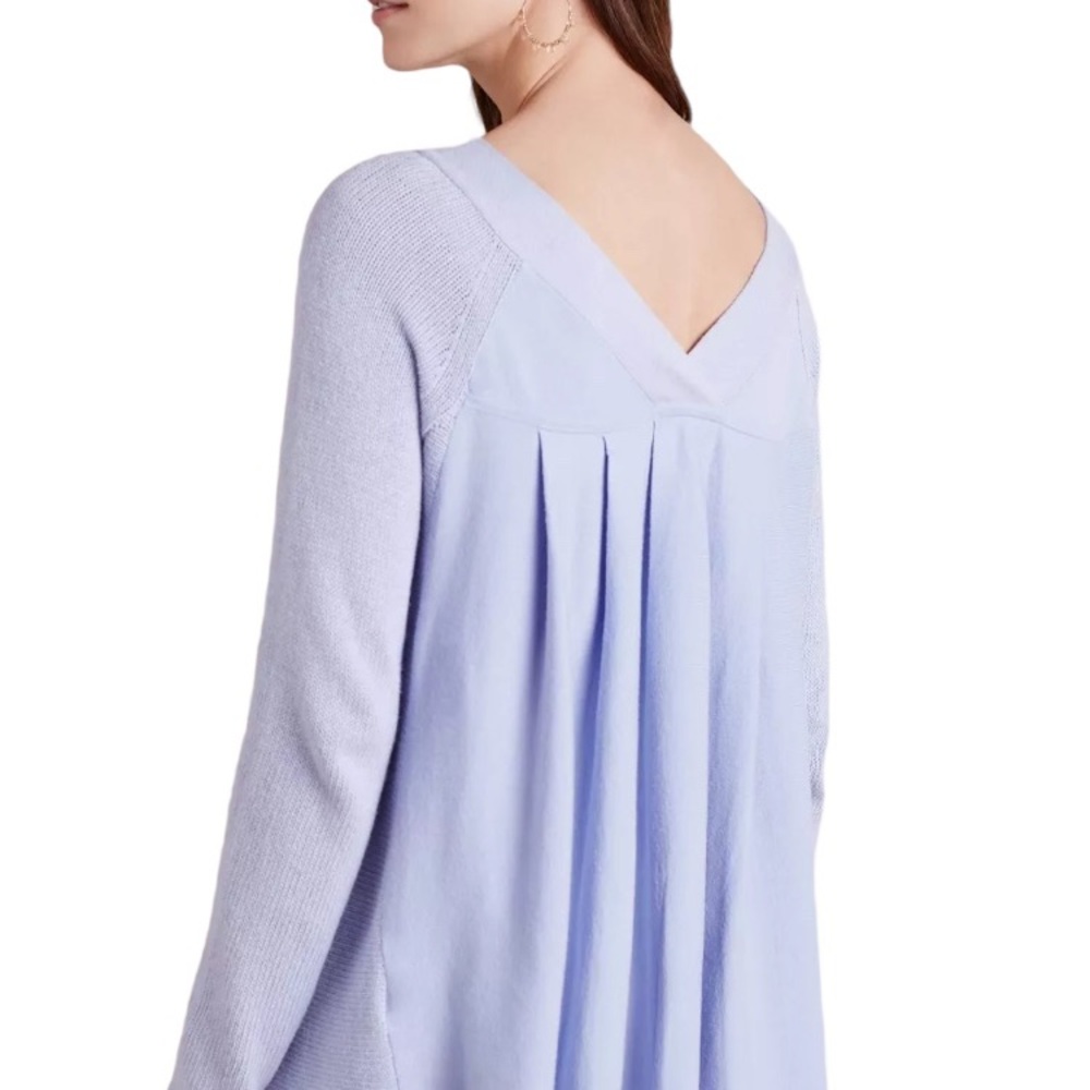 Anthropologie Knitted & Knotted Double V Neck - Picture 2 of 10